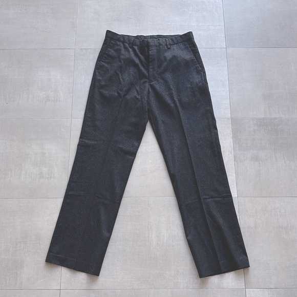 Banana Republic Charcoal Grey Wool Blend Pants 35x34 - Picture 1 of 7